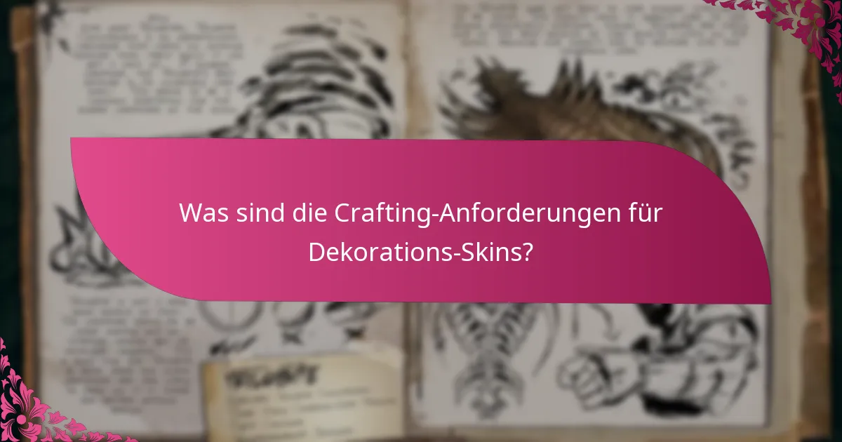 Was sind die beliebten Event-Themen zur Präsentation von Dekorations-Skins?