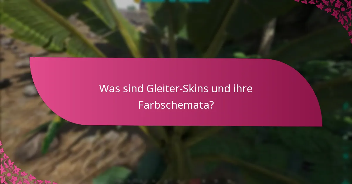 Was ist der Prozess zur Beantragung von Gleiter-Skins?