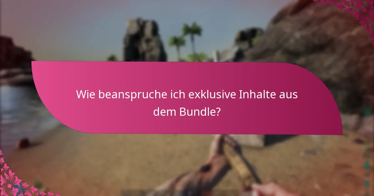 Was sind die häufigsten Herausforderungen bei der Beanspruchung von Bundle-Inhalten?